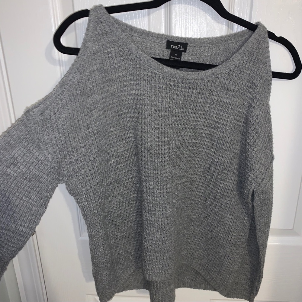 Rue21 shoulder cutout sweater